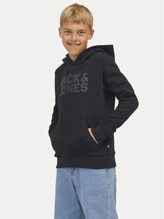 

Толстовка обычного кроя Jack&Jones Junior, черный