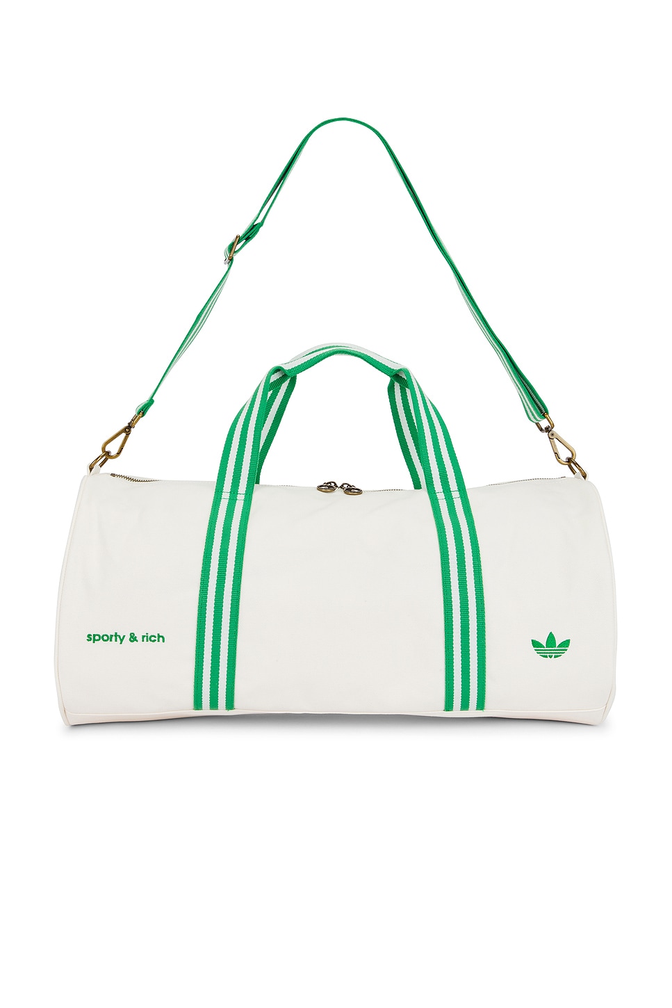 

Спортивная холщовая сумка X sporty & rich Adidas Originals, off white