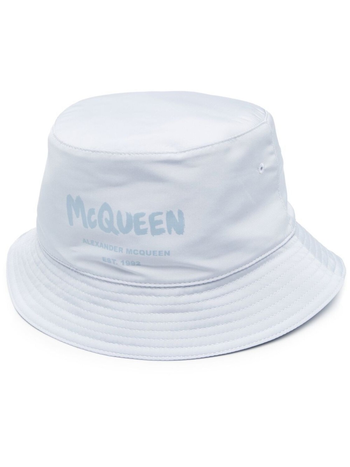 

Alexander McQueen панама с логотипом, синий