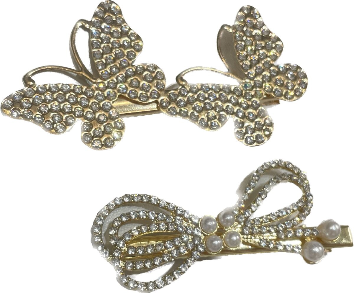 

BLING, Заколки, заколки, 2 шт – золото, тип I