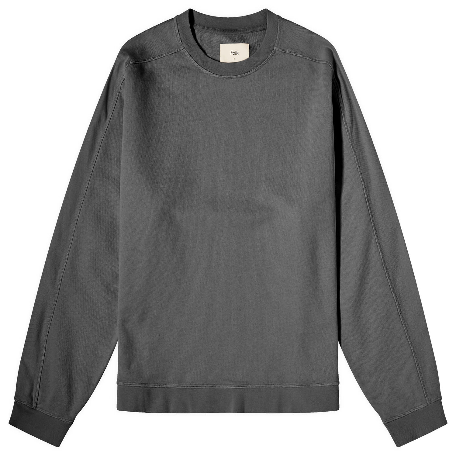 

Толстовка Folk Prism Crew Sweat, цвет Soft Black