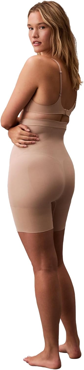 Утягивающее белье Calvin Klein для женщин Secure Sculpt с высокой талией и длиной до середины бедра, Cedar — фото 2