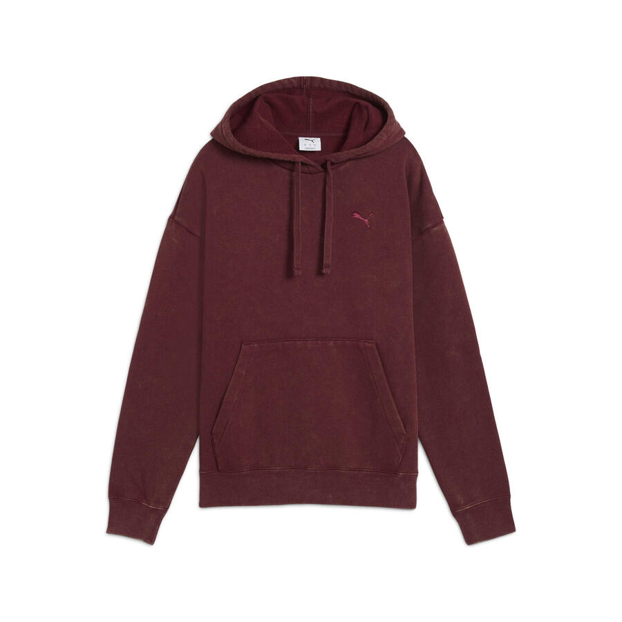 

Женская толстовка Essentials Elevated Relaxed Wash Hoodie PUMA