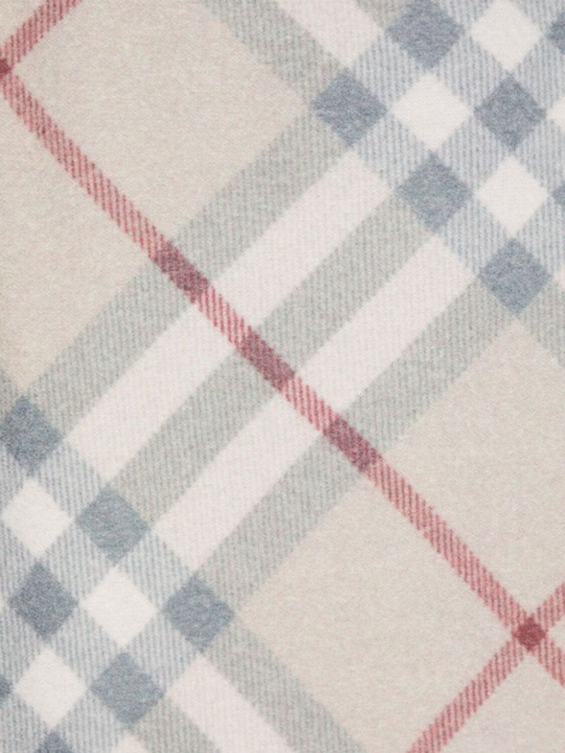 Burberry Kids шерстяная юбка в клетку, нейтральный цвет — фото 3