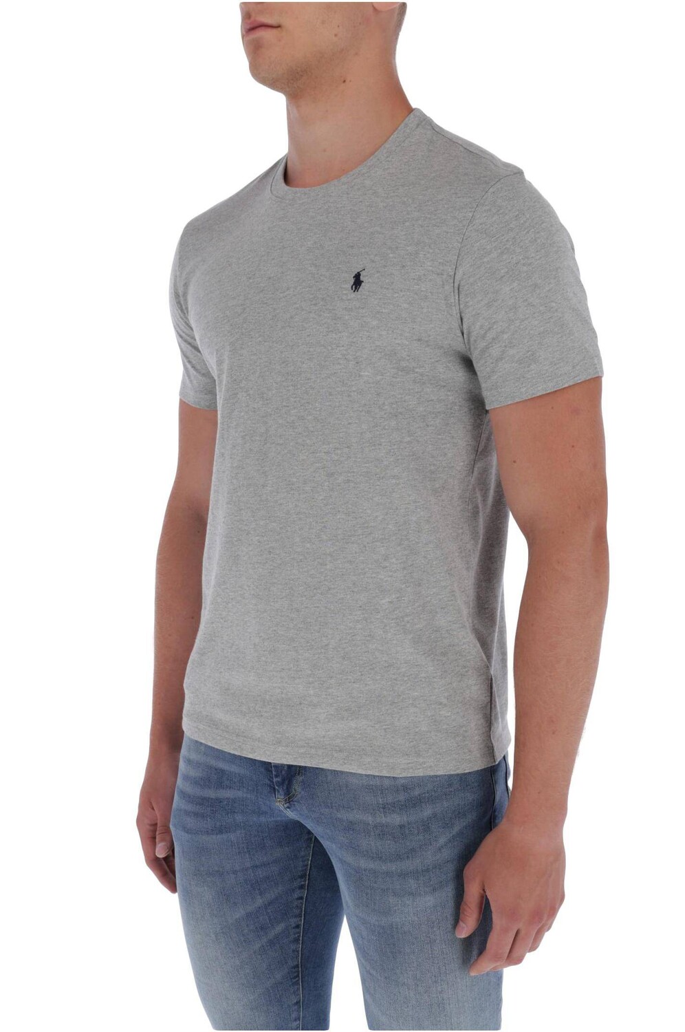 Футболка POLO RALPH LAUREN regular fit, серый — фото 3