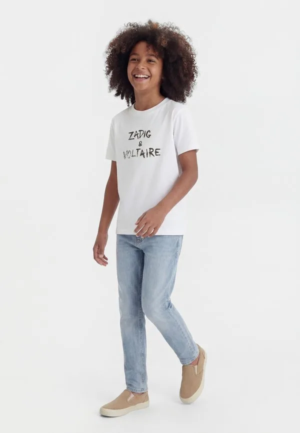 Футболка с короткими рукавами, с принтом Zadig & Voltaire, White