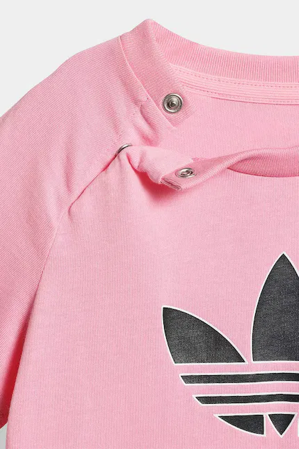 Комбинезон из бамбука Adidas Originals, розовый — фото 4