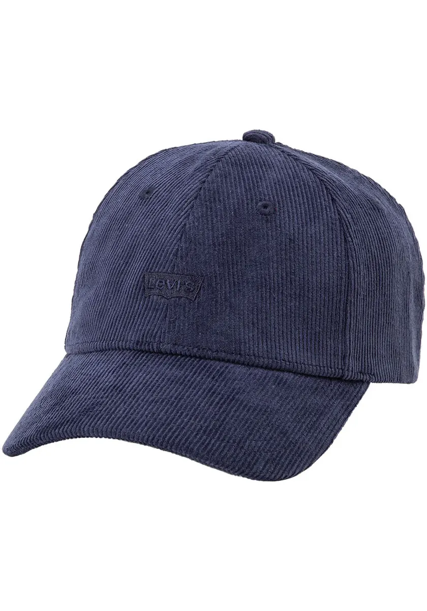 

Бейсбольная кепка Levi's "HOLIDAY CORD CAP" из мягкого вельвета, синий