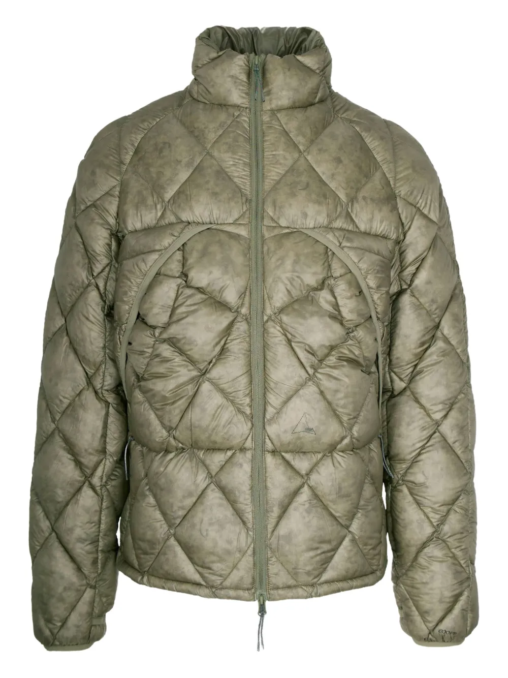 

Стеганая пуховая куртка ROA, зеленый