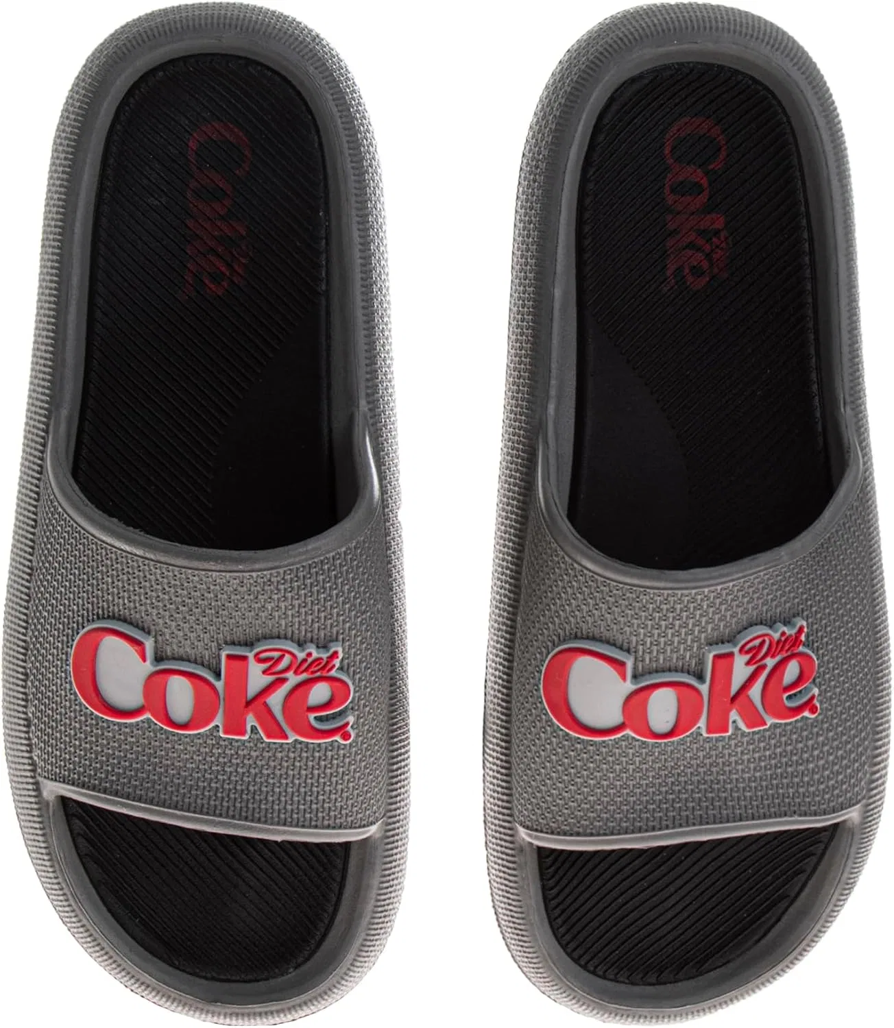 Сандалии с Coca-Cola, Josmo, серо-черные — фото 3