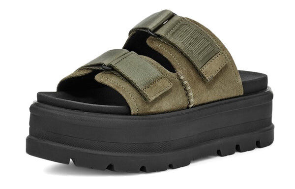 Сандалии clem outdoor толстая подошва модные сандалии Ugg, розовый — фото 4