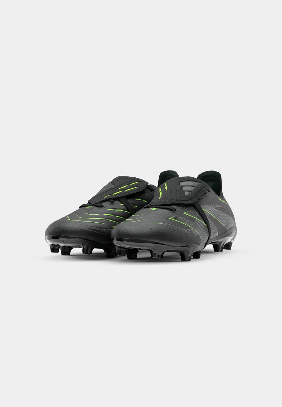 Кроссовки Adidas Performance PREDATOR LEAGUE FOLD-OVER TONGUE FIRM GROUND/MULTI GROUND FOOTBALL BOOTS, Core Black/Carbon/Lucid Lemon/Black — фото 4