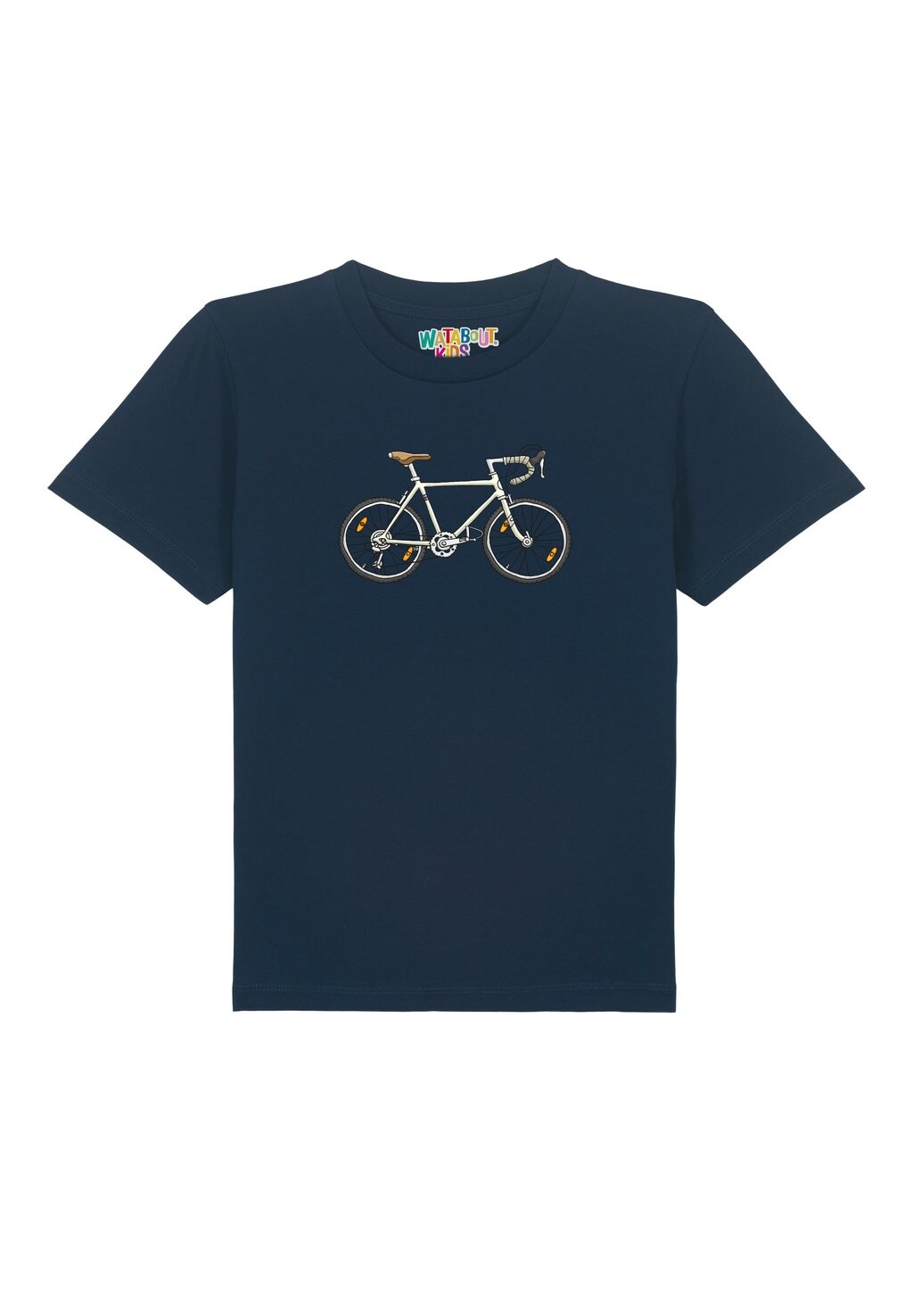 

Футболка с принтом BIKE Watapparel, цвет french navy