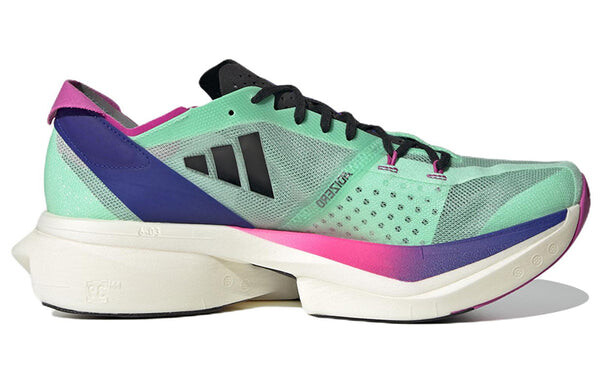 Кроссовки adizero adios pro 3 shoes Adidas, зеленый — фото 2