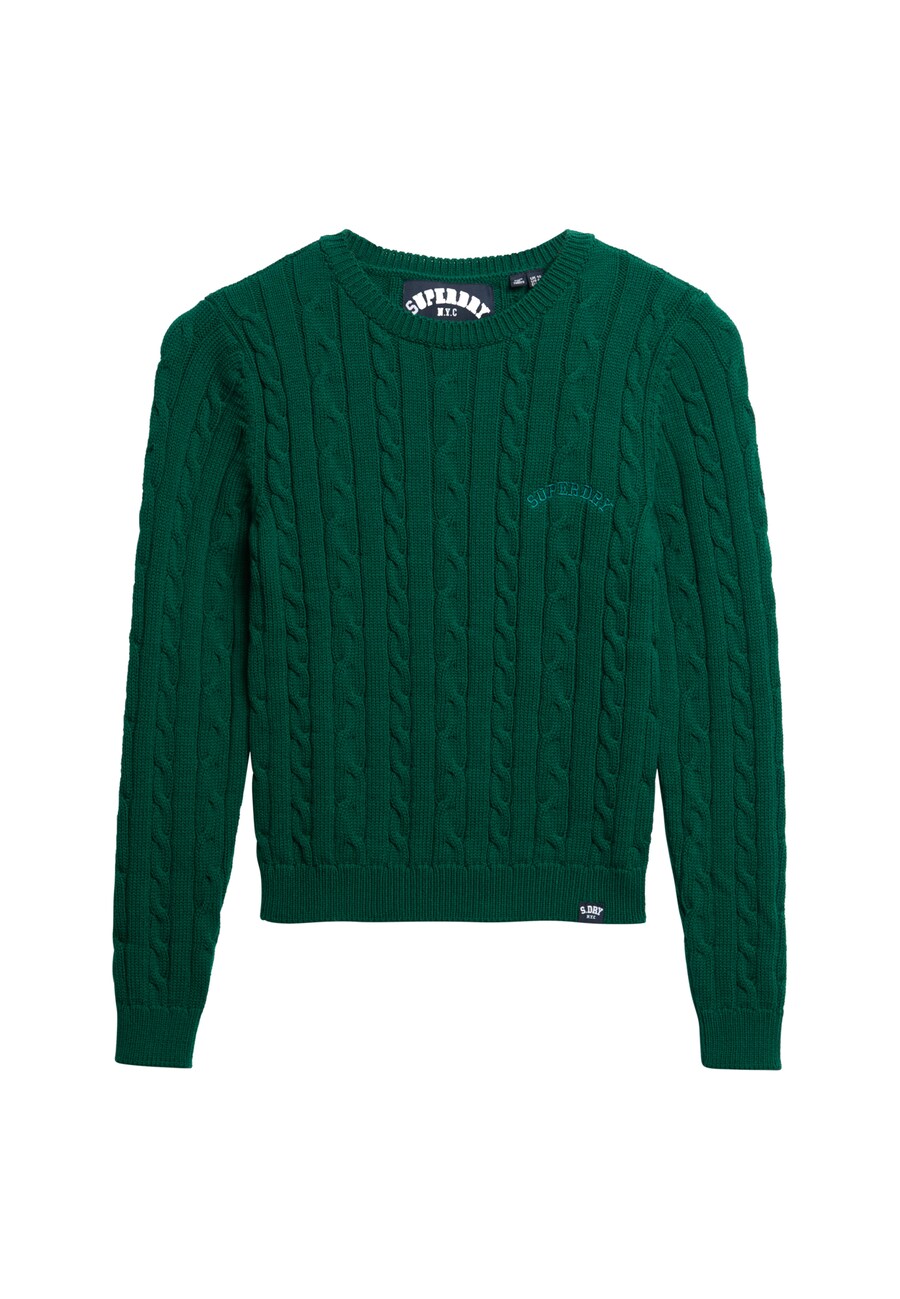 

Свитер Superdry Essentials, темно-зеленый