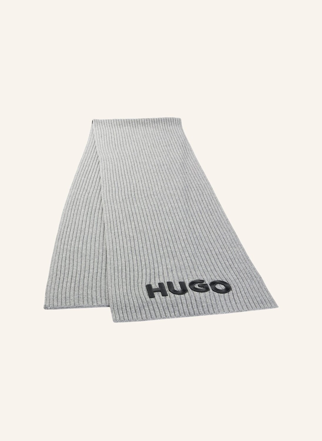 

Вязаный шарф зунио_2 Hugo, серый
