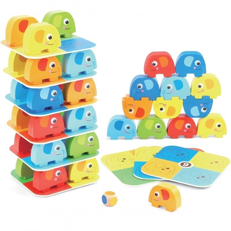 

WOOPIE GREEN Elephant on Elephant Аркадная игра FSC Inna marka