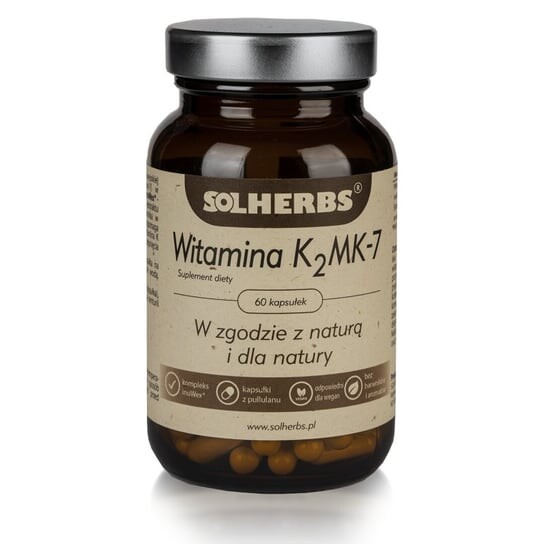 

Solherbs, Витамин К2 МК-7 60 капсул