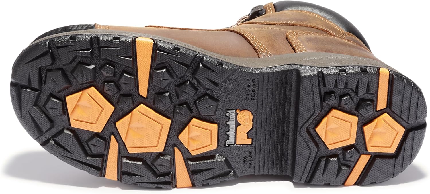 Timberland PRO мужские, Helix HD 6 дюймов рабочие ботинки, Brown-2024 New — фото 4