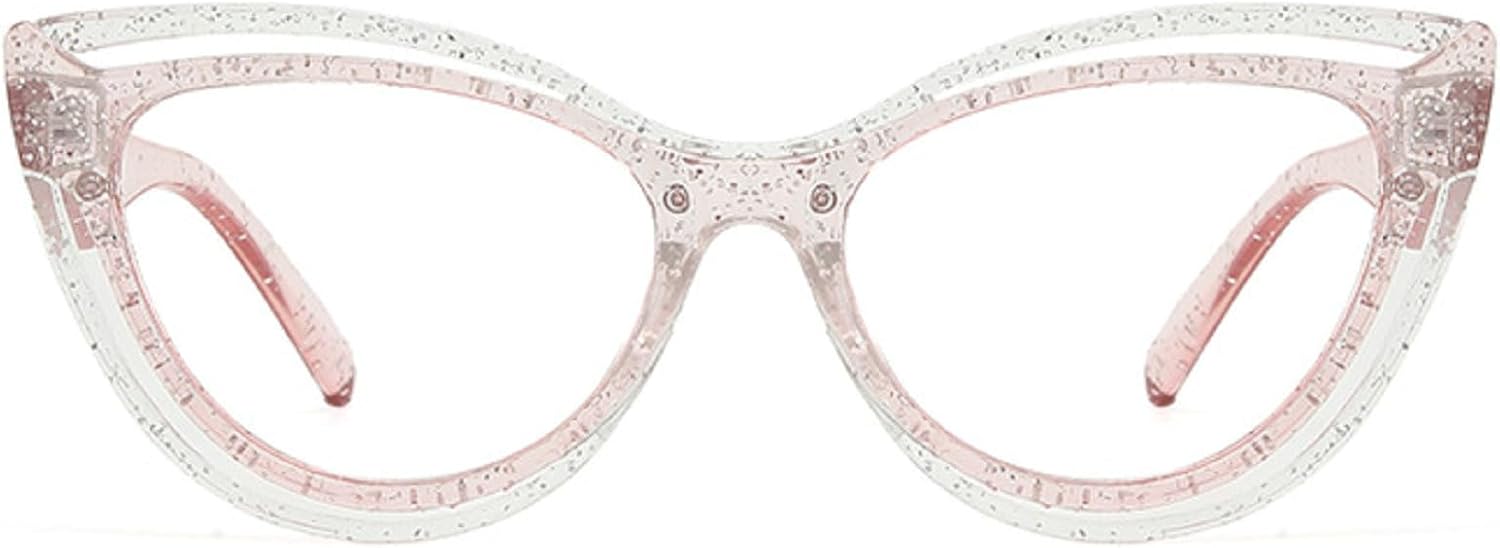 

Солнцезащитные очки «кошачий глаз» для женщин, с выразительным дизайном, полые овальные солнцезащитные очки для мужчин, модные ретро-очки для женщин, солнцезащитные очки с леопардовым принтом и оранжевым принтом mincl, Pink Clear