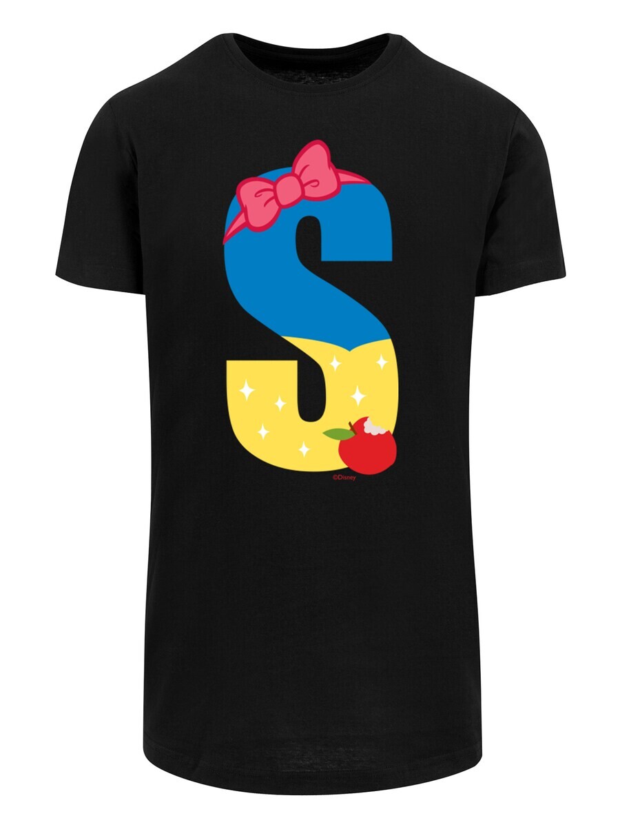 

Классическая футболка F4NT4STIC Shirt Disney Alphabet S Is For Snow White, черный