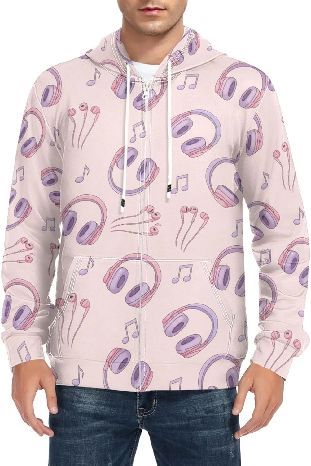 

Толстовка с капюшоном на молнии и карманом CUPADA