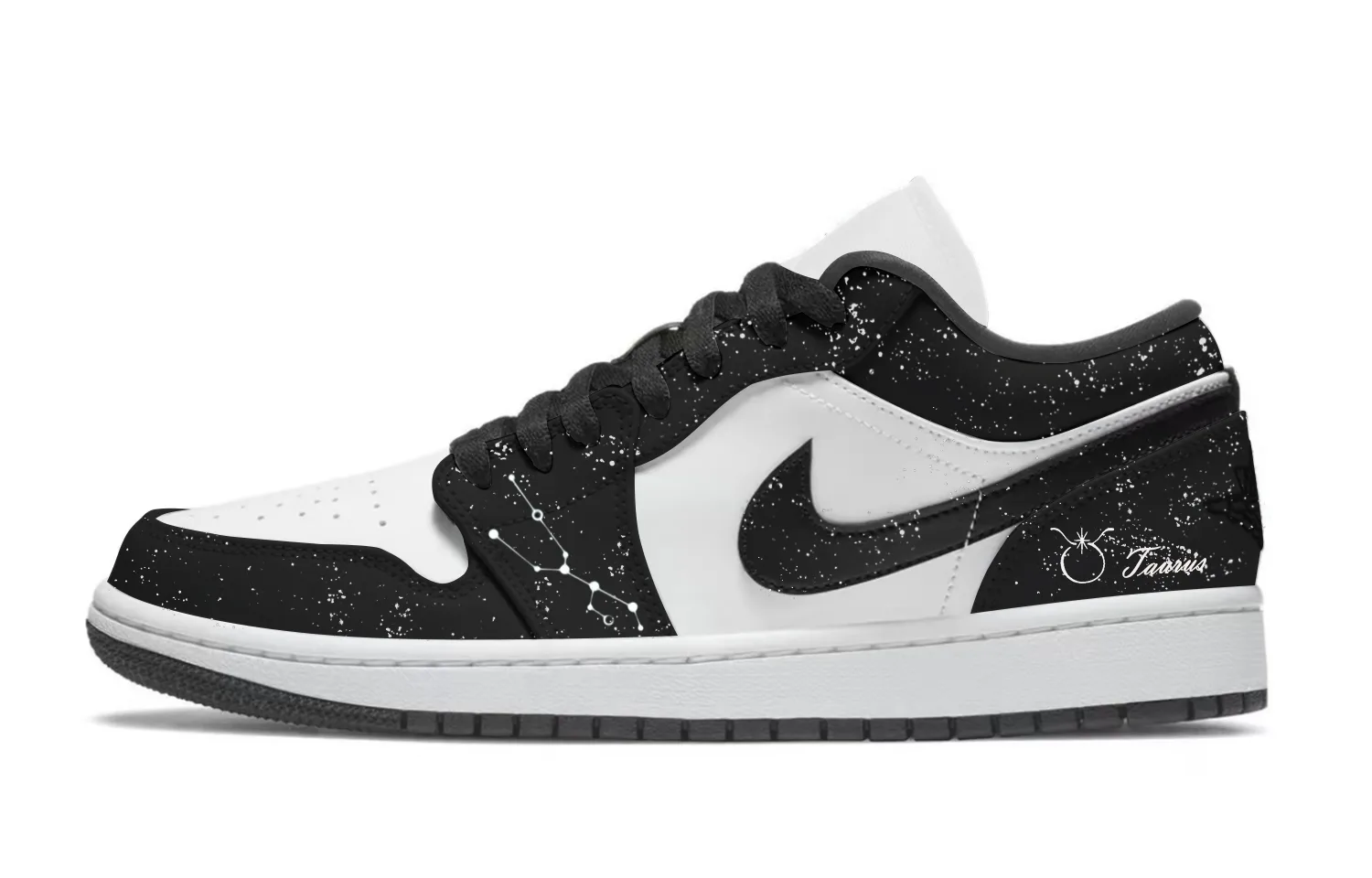 Jordan Детские баскетбольные кроссовки Air 1 Star Track Golden Star из синтетической кожи с низким верхом и устойчивостью к истиранию