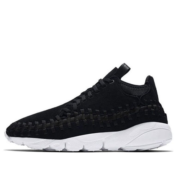 

Кроссовки air footscape плетеные chukka Nike, черный