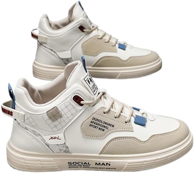 

Модные высокие кеды для мужчин, Нескользящие комфортные кроссовки для прогулок на улице, пробежек, путешествий и повседневной активности Hhhchpm