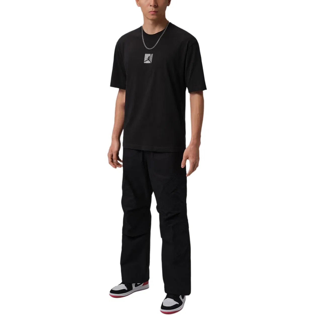 Футболка мужская Flight Summer Jordan, Black — фото 4
