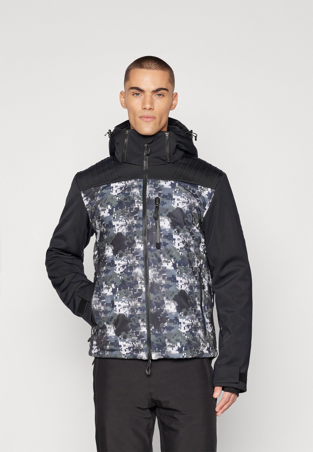 

Лыжная куртка KITZBUHEL JACKET EA7 Emporio Armani, антрацит
