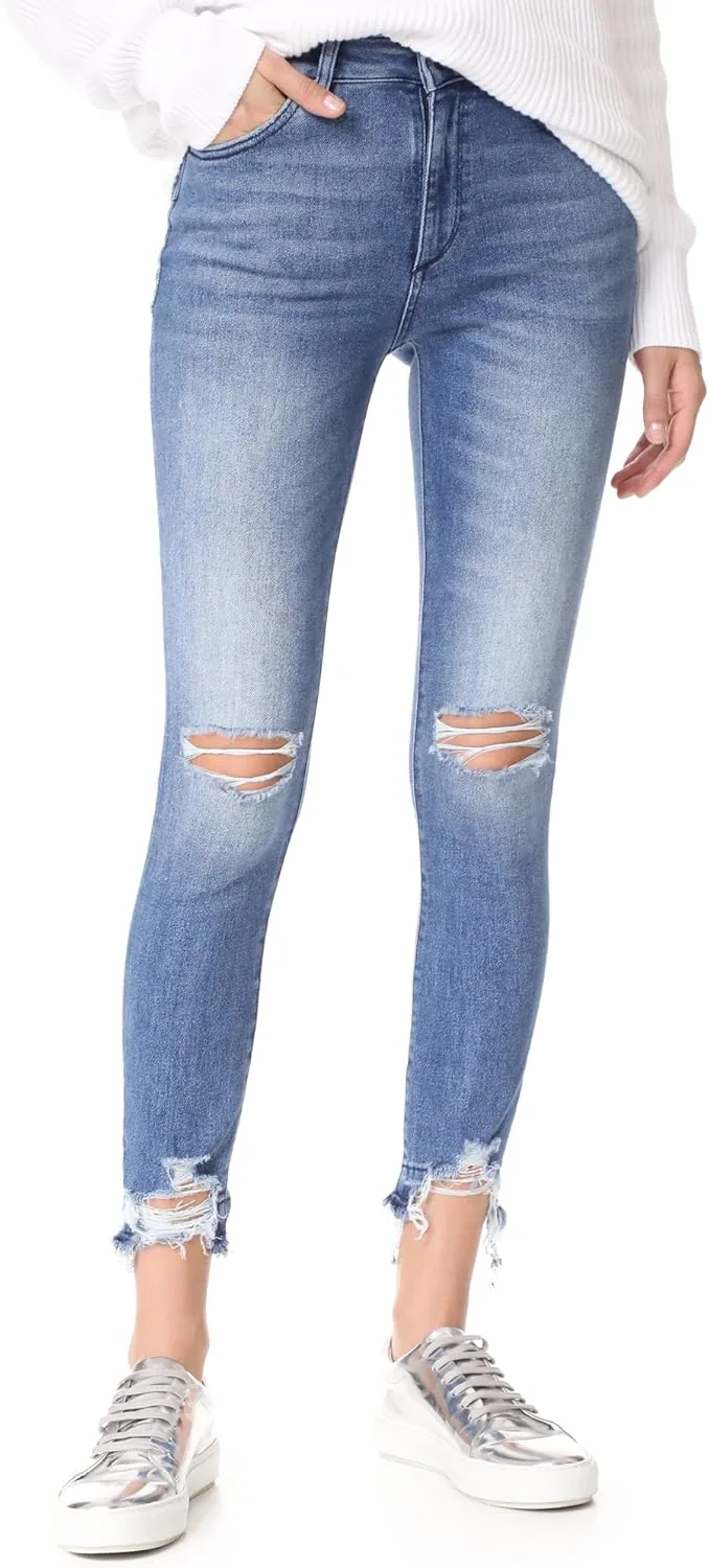 

DL1961 Женские джинсы Farrow Instaculpt High Rise Skinny Fit Ankle