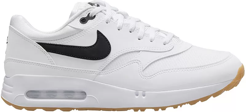 

Мужские кроссовки Nike Air Max 1 '86 И туфли для гольфа, цвет White/Black/Gum