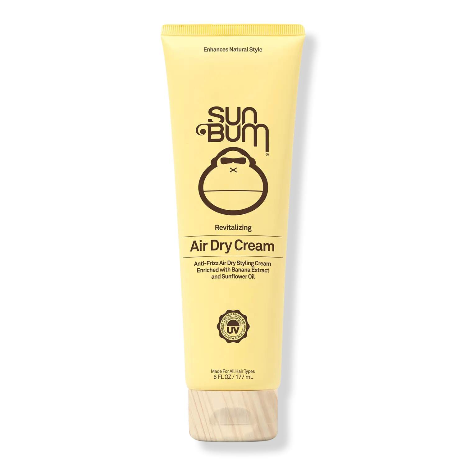 

Крем для укладки волос, высыхающий естественным путем Sun Bum