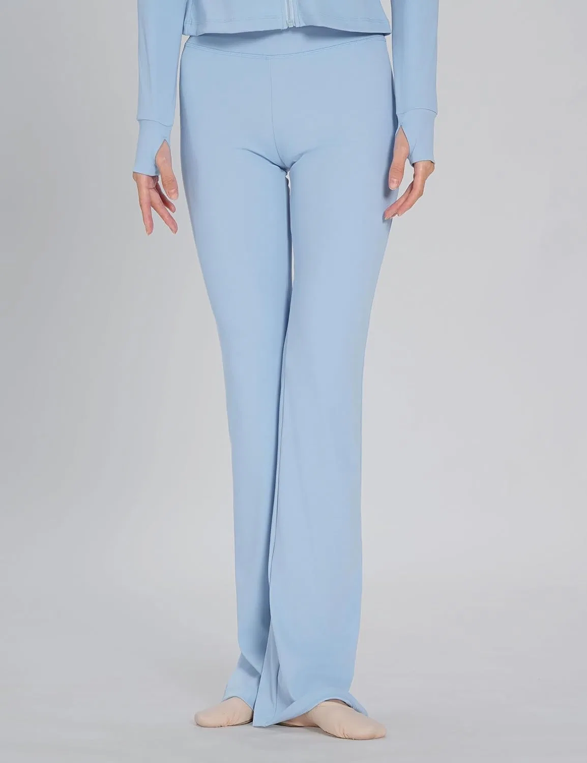 Детский спортивный костюм с курткой и брюками клеш, Lovdaswi, Blue-pants — фото 3