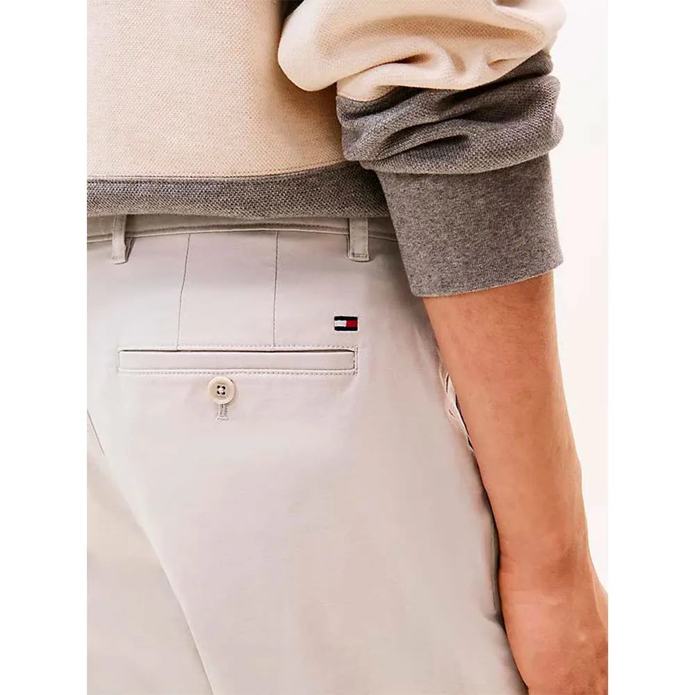 Брюки чинос Tommy Hilfiger Core Denton Essential, бежевый — фото 4