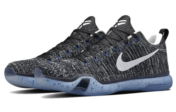 Кроссовки kobe 10 elite premium htm Nike, черный — фото 3