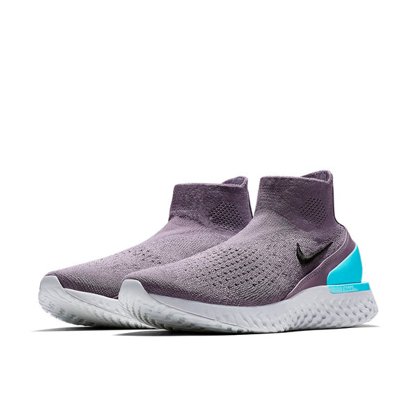 Кроссовки rise react flyknit 'gunsmoke' Nike, мультиколор — фото 3