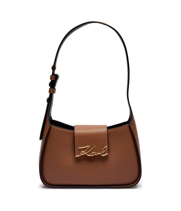 

Сумка кожаные Karl Lagerfeld K/signature, коричневый