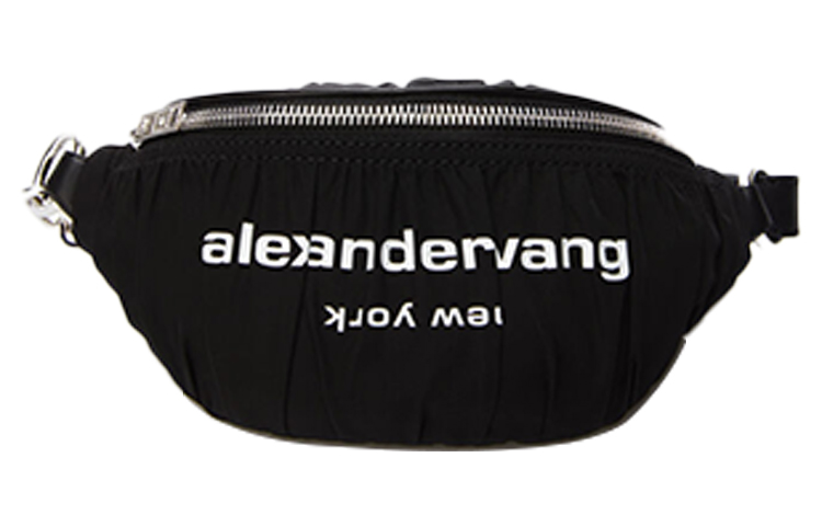 

Alexander Wang Аттика нейлоновая наплечная сумка через плечо поясная мини унисекс черная