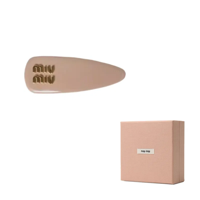 Заколка для волос MIU MIU Nude Pink