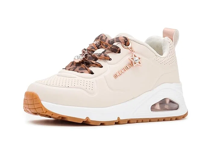 Кроссовки с декоративными шнурками Uno Gen1 SKECHERS KIDS, Natural