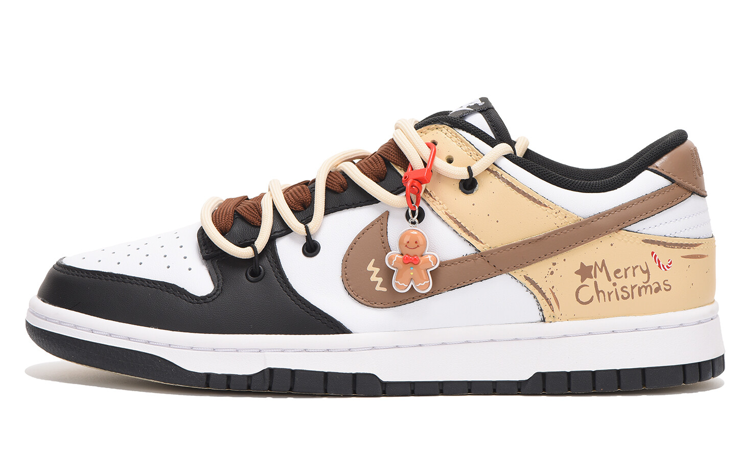 

Кроссовки Nike Dunk Skateboard Shoes Women's Low-Top Khaki
