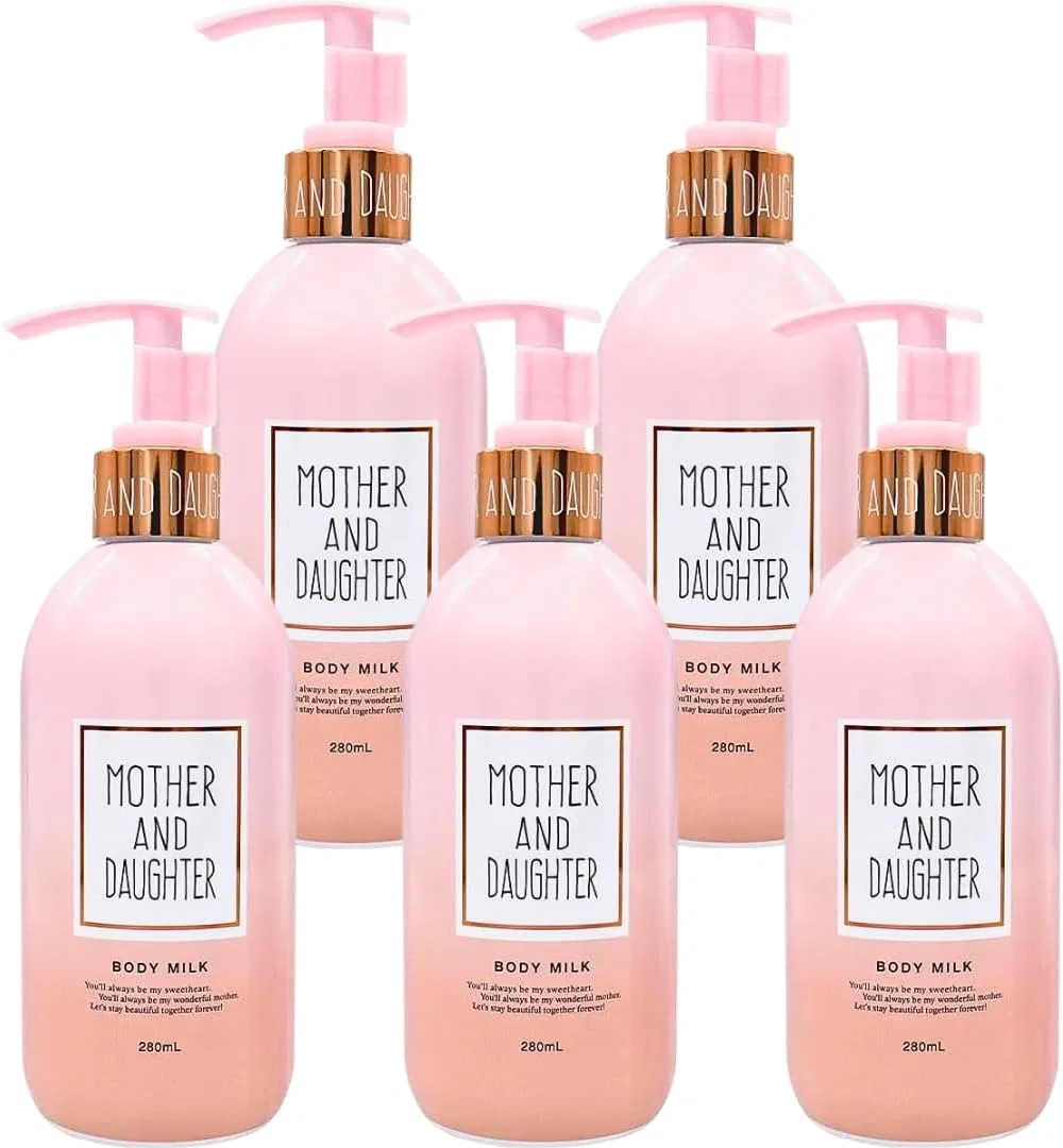 Молочко для тела Mother & Daughter Body Milk, EX, нежный ландыш, 280 мл, набор 5 шт