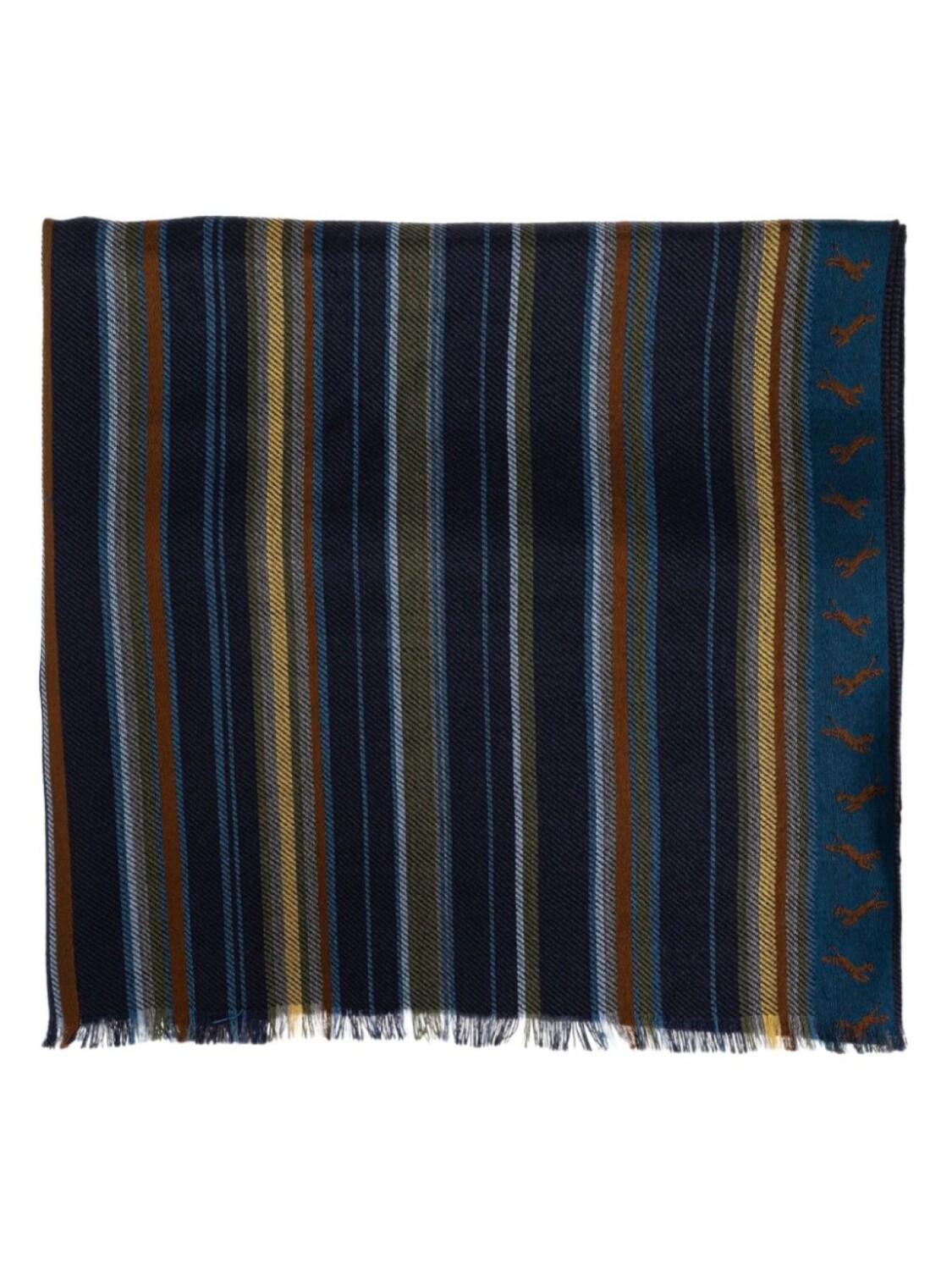 

Шарф Paul Smith City Stripe, синий