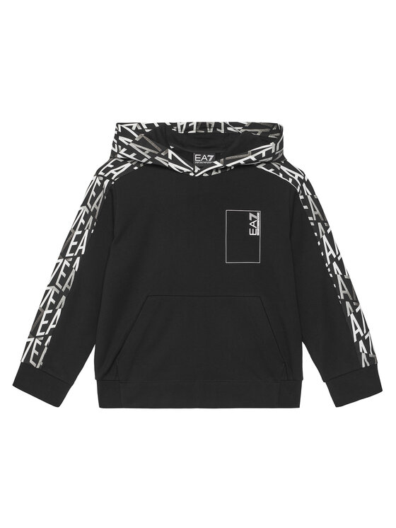 

Свитшот relaxed fit 7B000075 AF10380 UC001 Ea7 Emporio Armani, чёрный