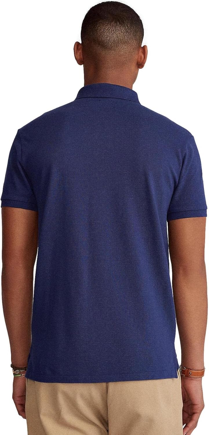 POLO RALPH LAUREN Мужская классическая поло с сеткой Big Pony, Ralph Lauren Navy Blue — фото 3