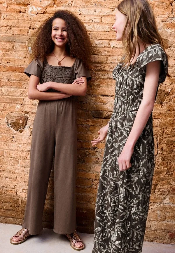 Детский комбинезон Mango Kids, Brown