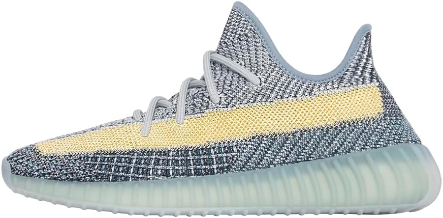 Мужские слипоны adidas Yeezy Boost 350 V2, Ash — фото 2