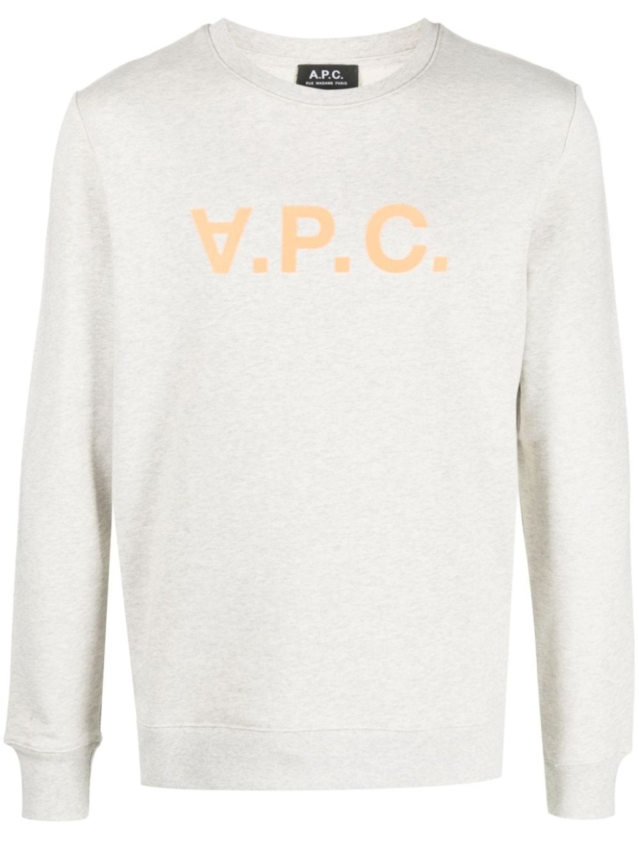 

A.P.C. толстовка с логотипом, нейтральный цвет